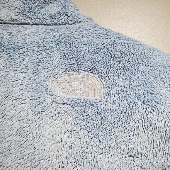 The North Face Women's Otis Fleece Blue Full-Zip Lightweight Jacket Pockets Sz M - Picture 13 of 15